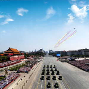 抗战70周年阅兵仪式